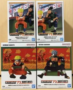 NARUTO うずまきナルト　はたけカカシ　うみのイルカ　フィギュア　4体セット