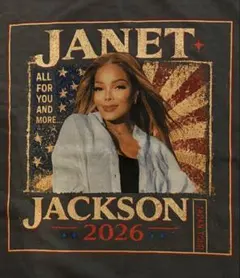 【新品　未使用】ジャネットジャクソン2026コンサート　Tシャツ　Lサイズ 新品 未使用】ジャネットジャクソン2026コンサート Tシャツ Lサイズ
