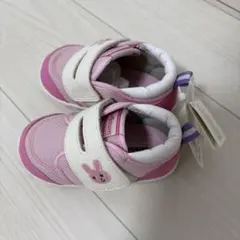 【新品未使用】ミキハウス　ホットビスケッツスニーカー13.5cm