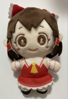 東方Project ぬいぐるみ キーホルダー 博麗霊夢 マスコット ダイソー