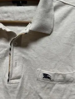 Burberry ポロシャツ Lサイズベージュ