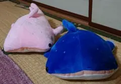 【最終値下げ・3点セット売り】ジンベイザメブルー&ピンク&グレー