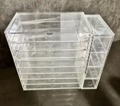 無印良品 重なるアクリルケース ５段➕3段➕メガネケース