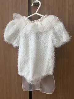 monbebe 25AW camellia suit M ロンパース