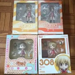 figma ひだまりスケッチ ゆの 宮子 ヒロ 紗英 なずな 乃莉 セット