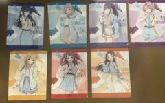 学園アイドルマスター　クリアファイル　ローソン　７種　22枚セット