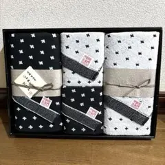 今治産 ジャガード織り　中村忠右衛門タオルセット4枚