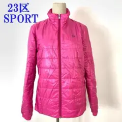 23区 スポーツ 長袖 ブルゾン ピンク ポリエステル 3 C4944