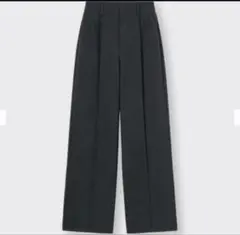 【完売品】GU⋆ブラッシュドジャージーワイドパンツ S