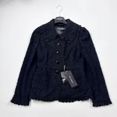 1271 未使用タグ付き ドルチェ&ガッバーナ 総レースジャケット 黒のサムネイル