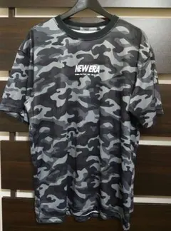 NEW ERA ドライTシャツ カモ柄 XLサイズ