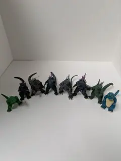 ゴジラHGフィギュア 8体セット