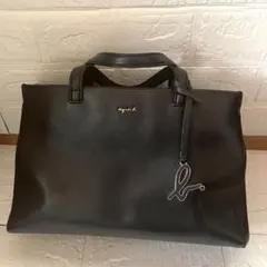 アニエスベー　sophie 2wayトートバッグ IS11H－01 レザー