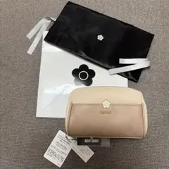 マリークワント ポーチ（ベージュ）