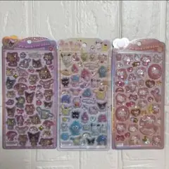 うるちゅる ポップシール サンリオ キャラクター ボンボンドロップシール セット