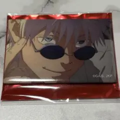 呪術廻戦　懐玉玉折　五条悟　スクエア缶バッジ　場面写