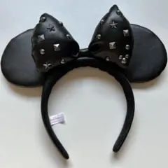 ディズニーリゾート ミニーカチューシャ黒のサムネイル