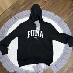 PUMA パーカー ブラック L 684180-01