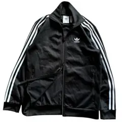 adidas アディダス ベッケンバウアー トラックジャケット ジャージ 黒 M