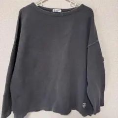 ORCIVAL オーシバル ボートネック 無地 カットソー グレー サイズ4