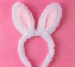 【未開封】ウサギ耳カチューシャ 　2個セット