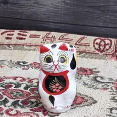 工房 輪葉葉 招き猫 湯布院 親子ねこ サイン入り A003 - メルカリ