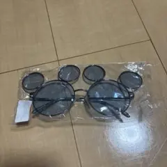 ディズニー　ミッキー　サングラス　ブルー