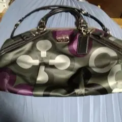 COACH 多色模様 ショルダーバッグ