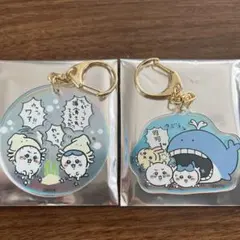 ちいかわ水族館 オーロラアクリルキーホルダーコレクション 2個セット
