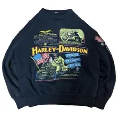 80s Harley-Davidson world warスウェットのサムネイル