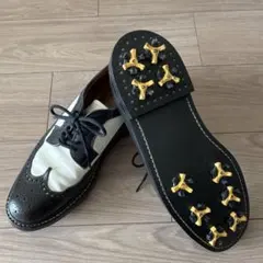 オールデン ゴルフシューズ カスタム品 ロングウイングチップ 8 1/2