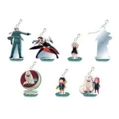 SPY×FAMILY スパイファミリークリアキーチェーンマスコット　コンプリート