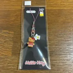ハローキティ展　ストラップ 　日焼けキティ　キティちゃん