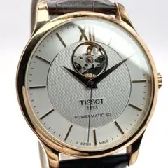 TISSOT ティソ ル・ロックル 自動巻き メンズ 新品ベルト シェル文字盤
