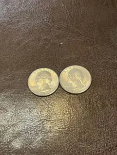 アメリカ25セント硬貨 1979・1981年 2枚セットのサムネイル