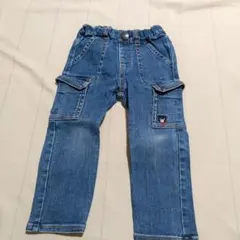 ミキハウス　ダブル　デニム　90