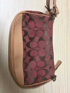 COACH シグネチャー ワンショルダー アクセサリーポーチ 6094