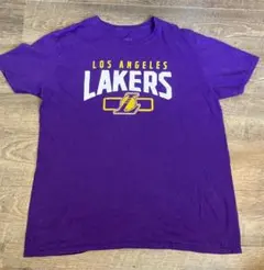 アメリカ古着 NBA レイカーズ Tシャツ ビッグロゴ バスケ ビンテージ