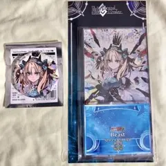 FGO展 星見の回廊 ランダム箔押し缶バッジ スペースエレシュキガル 2個