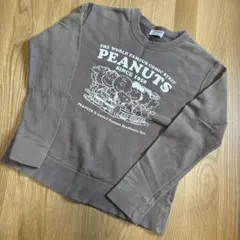 ファミリア×スヌーピー ☆140☆PEANUTS トレーナー☆お値下げのサムネイル
