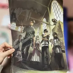 進撃の巨人展 クリアファイル セット 未開封