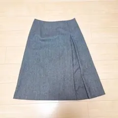 【J PRESS ジェイプレス】スカート　スーツ　レディース　グレー　サイズ11