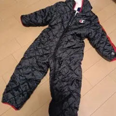 Champion キルティング子供用ウェア ブラックのサムネイル