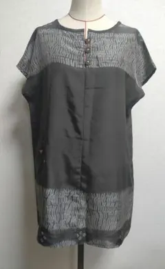 着物リメイク　ブラウス　プルオーバー