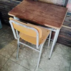 3257◇来店引き取り限定◇コクヨ製◇2人用学童机・椅子1組セット学校