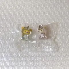 きょうりゅう着ぐるみフィギュア めじるしアクセサリー リラックマ コリラックマ