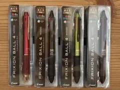 PILOT FRIXION BALL 4 WOOD 4本セット