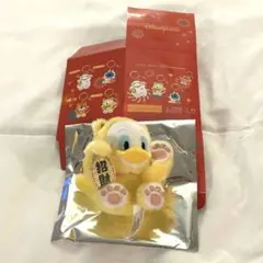 香港ディズニー ドナルド 春節 ぬいぐるみ キーチェーン マスコット