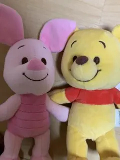 ぬいもーず nuiMOs ピグレット　プー　ディズニーのサムネイル