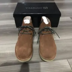 VISARUNO スエード チャッカショートブーツ新品未使用　本日最終値下げ